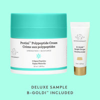 Thumbnail for Drunk Elephant Protini Polypeptide Cream - 50 ml/1.69 fl oz - Firming Moisturizer - Clean Clinical Skincare - Cruelty-Free - Dermatologist-Tested - Includes B-Goldi Deluxe Sample (3 ml/ .10 fl oz)