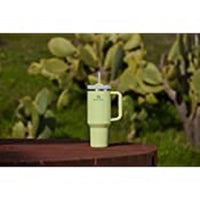 Thumbnail for Stanley Quencher H2.0 Tumbler with Handle and Straw 40 oz | Flowstate 3-Position Lid | Cup Holder Compatible for Travel | Insulated Stainless Steel Cup | BPA-Free | Citron