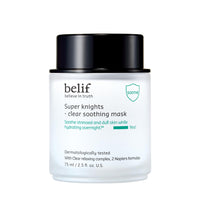 Thumbnail for belif Super Knight Clear Soothing Mask, Overnight Hydrating Face Mask, Lightweight, Cooling & Antioxidant-Rich, Squalane, No Wash Off & No Sticky Residue, Korean Skin Care