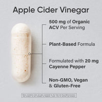 Thumbnail for Sports Research® Blood Control Pack - Organic Apple Cider Vinegar 500mg w/Cayenne Pepper and Plant-Based Berberine HCL 1000mg