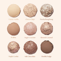Thumbnail for dasique Shadow Palette #21 Almond Vanilla l Vegan, Cruelty-Free l 9 Blendable Shades in Smooth Matte and Shimmer Finishes with Gorgeous Pearls