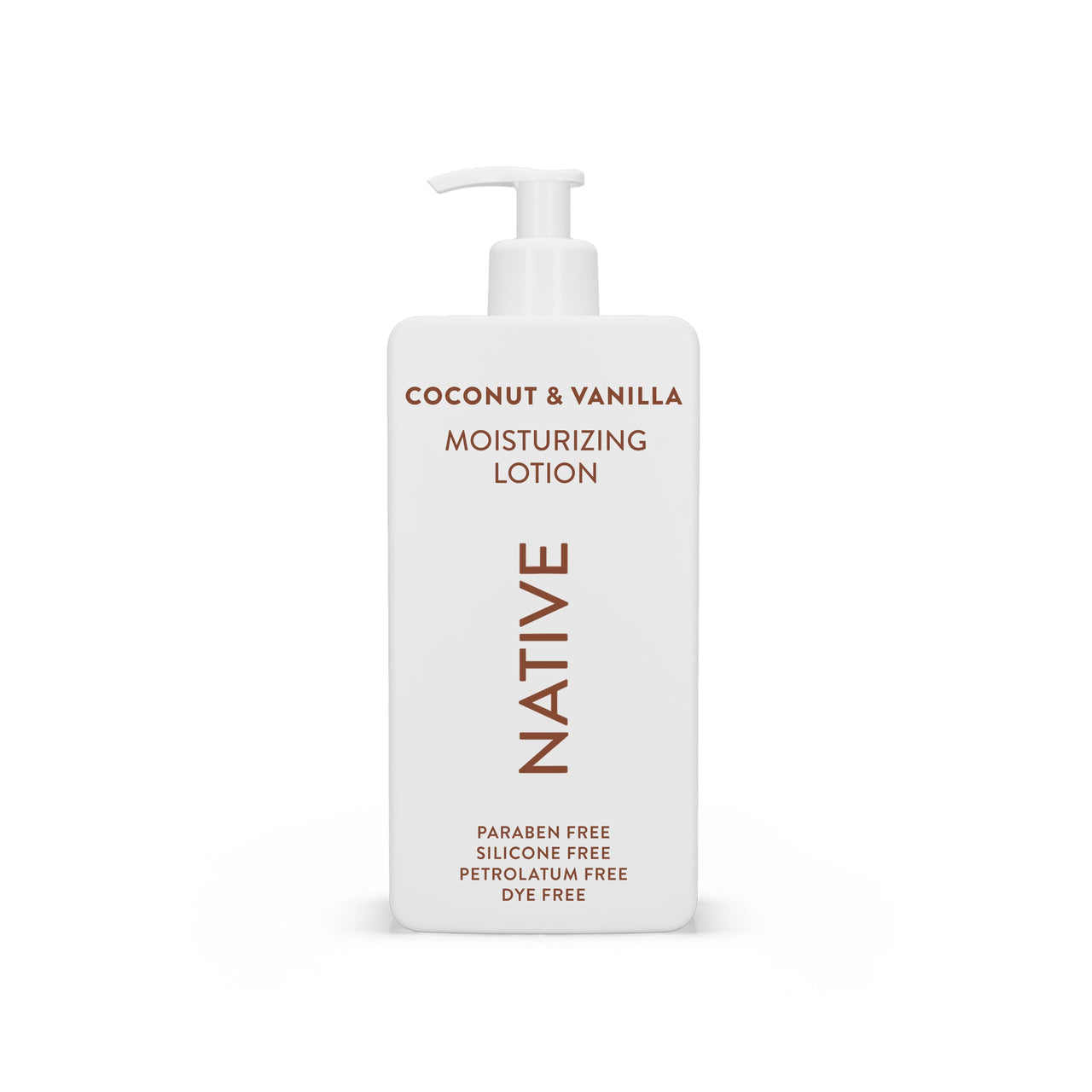 Native Body Lotion Contains Naturally Derived Plant-Based Moisturizers for Women and Men | Restores Dry Skin, Coconut & Vanilla, 16.5 fl oz