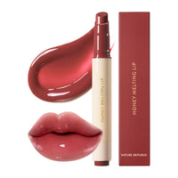 Thumbnail for Nature Republic HONEY MELTING LIP (05 PLUM) SOFT LIP STICK, Hydrating Gloss, Moisturizing balms, Sheer tint, Shine & Glowy Finish, korean make up