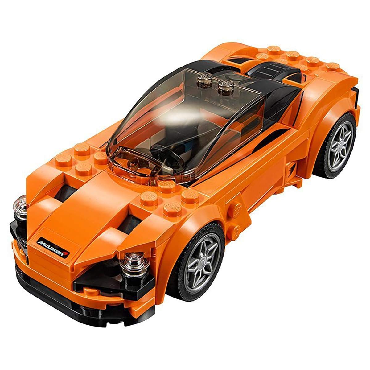 LEGO Speed Champions 6175271 75880 Speed Champions McLaren 720S Building Toy (161 Piece), Orange/Black, Multi
