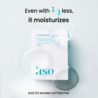 Thumbnail for ILSO 1/3 Saving Cotton Pad, Thin Layer Perfect for DIY Toner pad and mask, 40 Sheets, Korean Skincare (50 x 70mm)