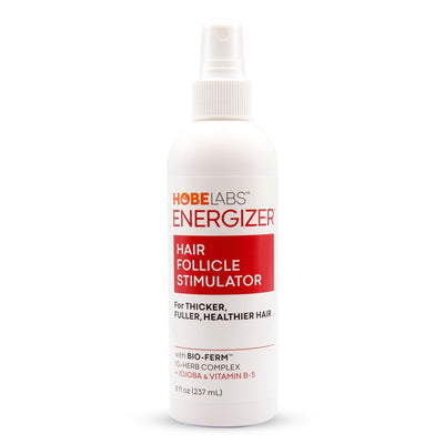 Hobe Labs Energizer Hair Follicle Stimulator with Jojoba and Vitamin B-5 for Thicker, Fuller Hair, 8 oz