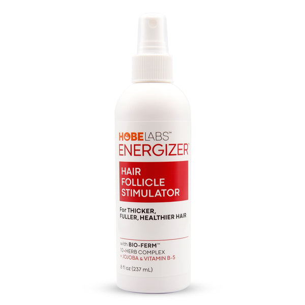 Hobe Labs Energizer Hair Follicle Stimulator with Jojoba and Vitamin B-5 for Thicker, Fuller Hair, 8 oz
