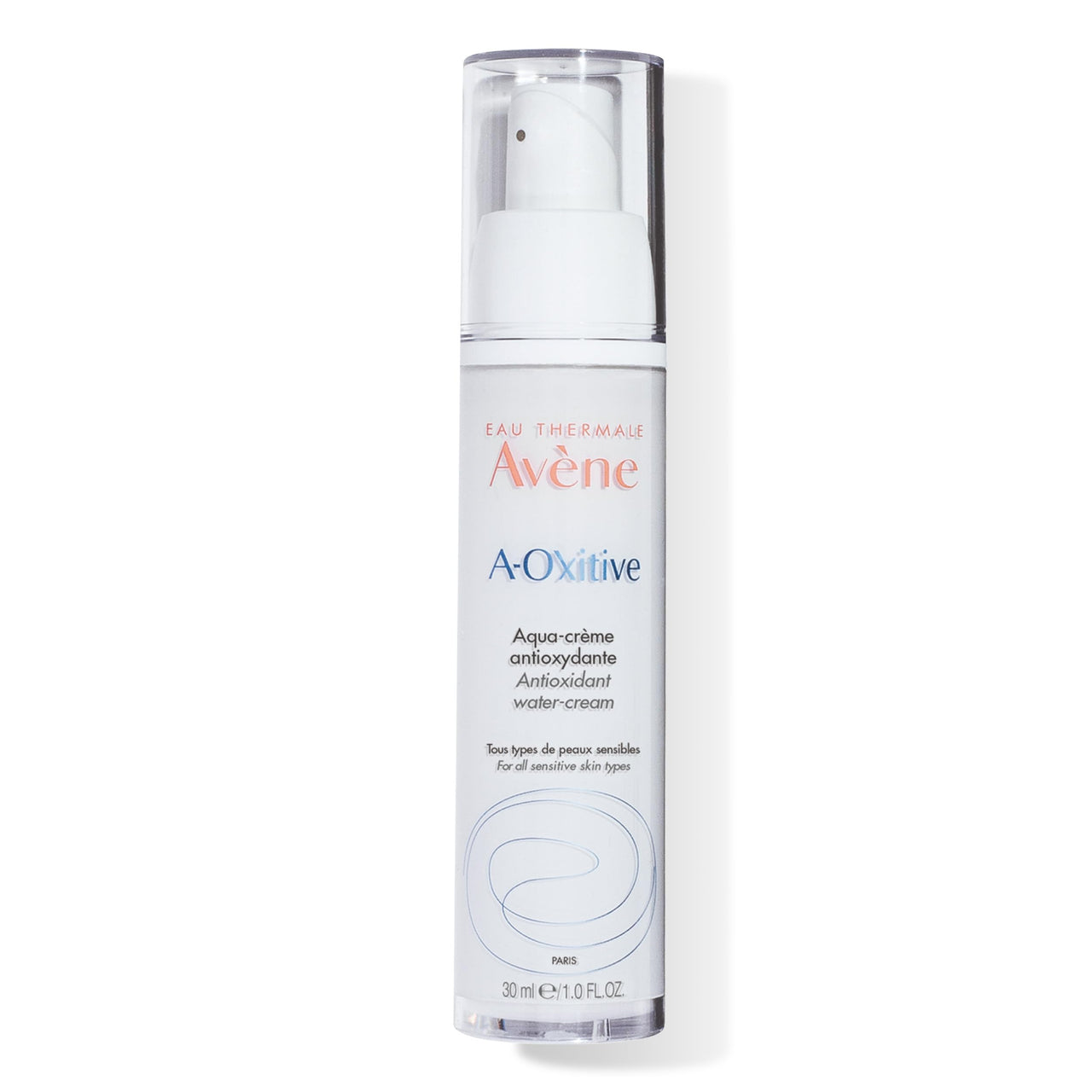 Avène A-Oxitive Antioxidant Water Cream, Vitamin C & E, Hyaluronic Acid, Free Radical Protection, 1 Oz