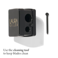 Thumbnail for LAURA GELLER NEW YORK Eye + Lip Cosmetic Pencil Sharpener - Easy to Clean - Eyeliner, Lip Liner and Eyebrow Pencil Sharpener