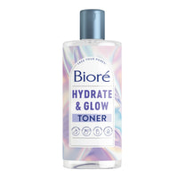 Thumbnail for Bioré Hydrate & Glow Toner with 2% Lactic Acid + Malic Acid, Exfoliating Face Toner for Dry, Sensitive Skin, Dermatologist Tested, Alcohol-Free & Fragrance-Free, 8 Oz