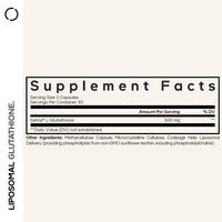 Thumbnail for Codeage Liposomal Glutathione Supplement - Pure Reduced Setria L-Glutathione, Liposomal Delivery, Phospholipid Complex - Vegan, Non-GMO - 2-Pack