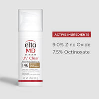 Thumbnail for EltaMD UV Clear, UV Clear Tinted Duo Kit, Face Sunscreen SPF, Tinted and Untinted Broad Spectrum Protection for Sensitive Skin