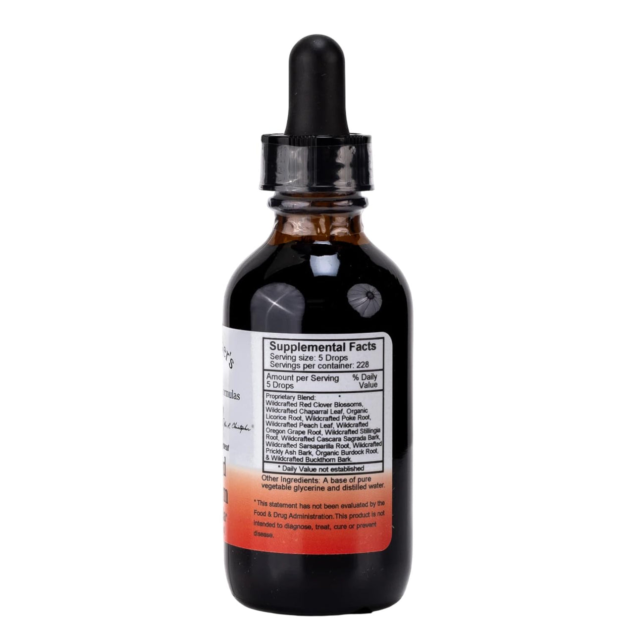 Christopher's Original Formulas Blood Stream Formula, 2 oz Glycerine Extract - Natural Herbal Blend