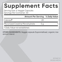 Thumbnail for Sports Research® Supplements Pack - Creatine Monohydrate Capsules + Triple Strength Omega 3 Fish Oil + Multi Collagen Peptides (Type I, II, III, V, X) Enhanced with Hyaluronic Acid & Vitamin C