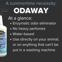 Thumbnail for Pyranha Odaway Ready-to-Use Odor Eliminator Spray – Broad Spectrum Scent Neutralizer for Home, Kennel, Car, Bathroom & Gear, BOV Can 15 oz