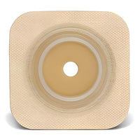 Thumbnail for ConvaTec 413164 SUR-FIT Natura Two-Piece Durahesive Skin Barrier, Cut-to-Fit, Flexible, Tape Collar, Tan, 1-1/4