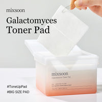 Thumbnail for mixsoon Galactomyces Toner Pad,Fermented Nutrition, Galactomyces, Dual-Textured Pad (280ml/9.46fl.oz/(60 Sheets)