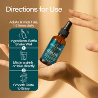Thumbnail for BUCKLEBURY Zeolite Liquid Suspension w/Chlorella - Detox Support, Immune System and Digestive Tract Health Support for Kids and Adults (60 Servings)