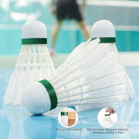 Thumbnail for Philonext Goose Feather Badminton Shuttlecocks Birdies, 12 Pack Hight Speed Training Badminton Balls with Great Stability for Indoor Outdoor Sports Activities