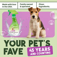 Thumbnail for TropiClean Dog Detangler Spray Dematting, Leave in Conditioner, Perfect for Doodles & All Coat Types, Sweet Refreshing Scent, Made in the USA, 16 oz.