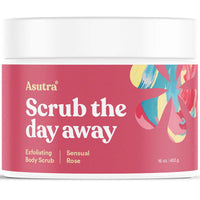 Thumbnail for ASUTRA Dead Sea Salt Essential Oil Body Scrub Exfoliator (Sensual Rose), 16 oz - Ultra Hydrating, Gentle, & Moisturizing - Coconut, Rose, and Sandalwood Oils
