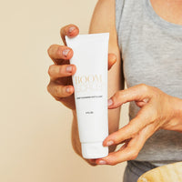 Thumbnail for BOOM Scrub Cocoa Rose Exfoliator – Gentle Exfoliating Face Scrub for Mature & Sensitive Skin – Enhances the appearance of Skin, Smooths Texture, Minimizes Pores – Hydrating Botanical Facial Cleanser