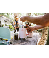 Thumbnail for STANLEY Classic Stay-Hot French Press Coffee Maker 48 oz | 5 Minute Brew, 4 Hours Hot | Mesh Filter for Coffee Grounds | Insulated Stainless Steel French Press | BPA-Free | Black 2.0