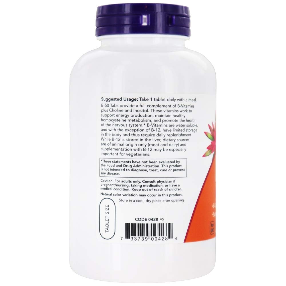 Now Foods B-50 250 Tablet