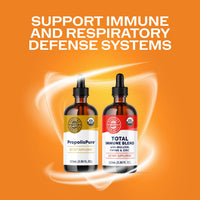 Thumbnail for Vimergy Day-Night Immunity Kit* – 2-Part Liquid Supplement Kit with PropolisPure® & Total Immune Blend* – Fast-Absorbing, 2 x 115ml – 2 x 57 Servings – Support Immune and Respiratory Defense Systems