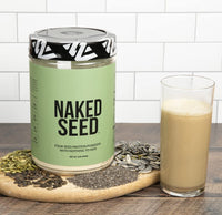 Thumbnail for Naked Seed - 4 Seed Protein Powder, Only 4 Ingredients - Chia, Watermelon, Sunflower and Pumpkin Seed - Gluten-Free, Soy Free, Vegan, No Gmos, No Artificial Sweeteners - 15 Servings