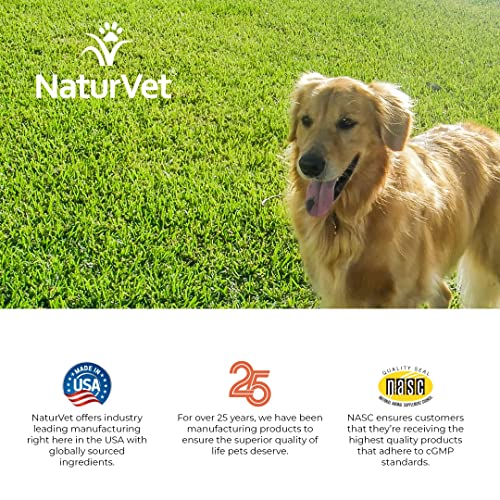 NaturVet – GrassSaver Supplement for Dogs – Healthy Supplement to Help Rid Your Lawn of Yellow Spots – Synergistic Combination of B-Complex Vitamins & Amino Acids – 120 Soft Chews