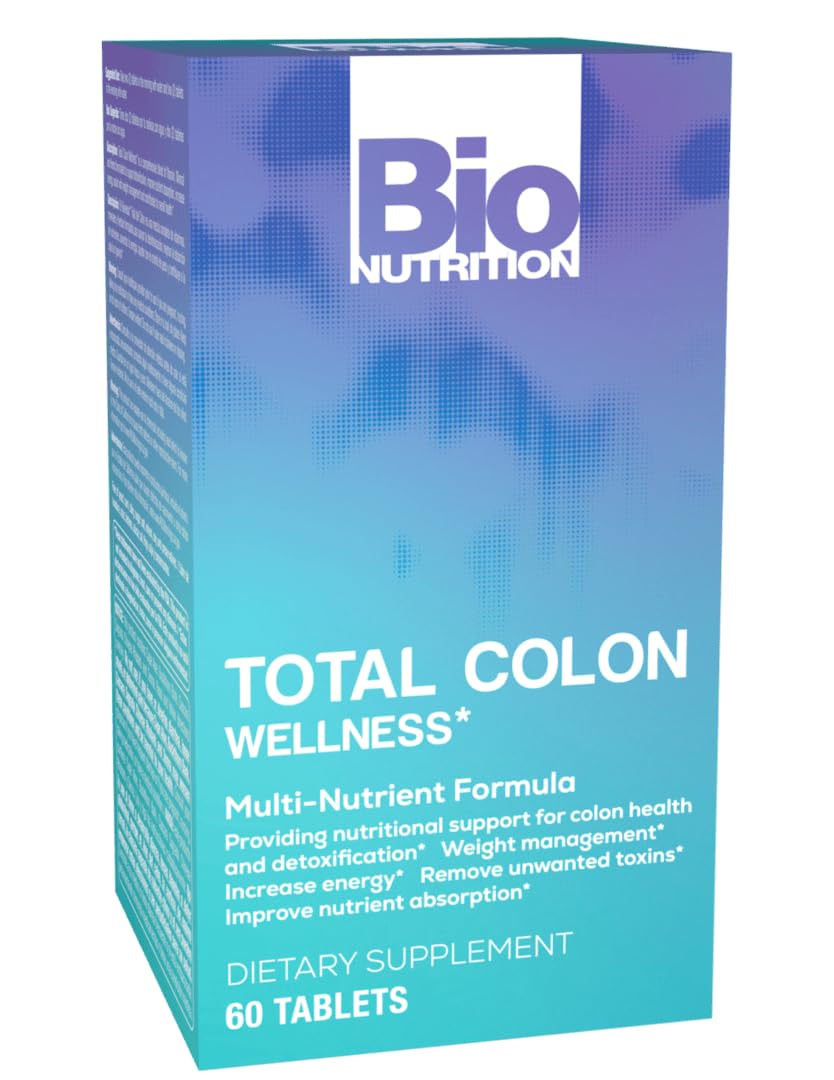 Bio Nutrition Total Colon Wellness 60 Tablets