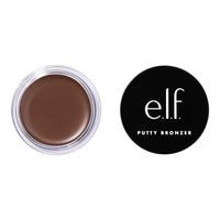 Thumbnail for e.l.f. Putty Bronzer, Creamy & Highly Pigmented Formula, Creates a Long-Lasting Bronzed Glow, Infused with Argan Oil & Vitamin E, Beach, Please!, 0.35 Oz