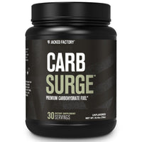 Thumbnail for Jacked Factory Carb Surge - Premium Carbohydrate Powder with Carb10 Pea Starch & Cluster Dextrin for Fast-Acting Intra Workout Carbs & Increased Energy - 30 Servings, Unflavored
