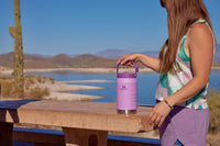 Thumbnail for Stanley IceFlow Flip Straw Jug with Handle 64 oz| Twist On Lid and Flip Up Straw | Leak Resistant for Travel and Sports | Insulated Stainless Steel | BPA-Free | Azure