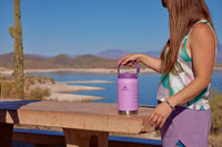 Thumbnail for Stanley IceFlow Flip Straw Jug with Handle 64 oz| Twist On Lid and Flip Up Straw | Leak Resistant for Travel and Sports | Insulated Stainless Steel | BPA-Free | Azure