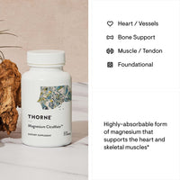Thumbnail for THORNE Magnesium CitraMate - Magnesium Supplement with Citrate-Malate - Support Heart, Skeletal Muscles, Cardiac, Lung Function, and Bone Density* - Gluten-Free, Dairy-Free, Soy-Free - 90 Capsules