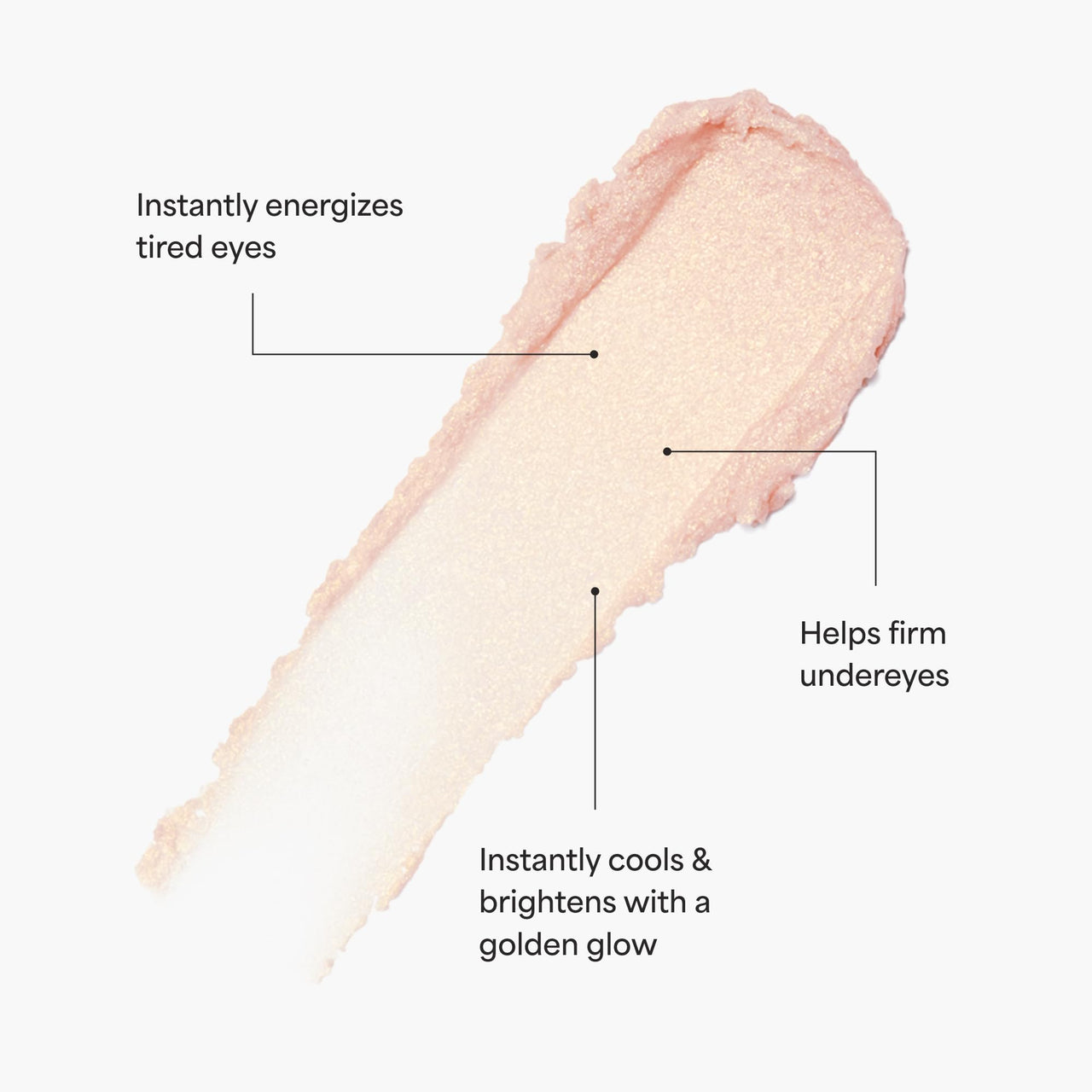 TULA Skin Care ‘Spresso Energizing Eye Balm, Gold Glow - Energizing & Hydrating Caffeine Under Eye Treatment for Dark Circles, Portable and Perfect to Use On-the-go, 0.35 oz.