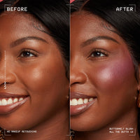 Thumbnail for NYX PROFESSIONAL MAKEUP Buttermelt Powder Blush, Fade and Transfer-Resistant Blush, Up to 12HR Make Up Wear, Vegan Formula - All The Butta