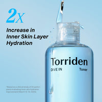 Thumbnail for Torriden Dive in Toner 300ml (10.14 fl. oz.) | pH Balancing Facial Toning Water for Dry Skin | Hyaluronic Acid, Panthenol, Allantoin