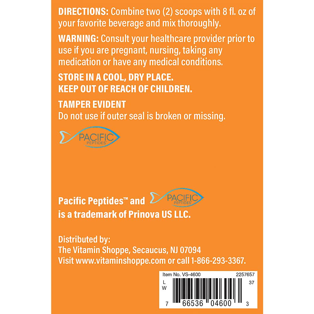 The Vitamin Shoppe Marine Collagen Powder a Hair, Skin, & Nail Support a Unflavored (7.62 oz./18 Servings)