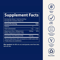 Thumbnail for Trace Minerals Stress-X Magnesium, 350mg - Powder Magnesium Supplement to Support Muscle Relaxation & Recovery - Restful Sleep Support Mineral Supplement - Lemon Lime Flavor, 7.9 oz (50 Servings)