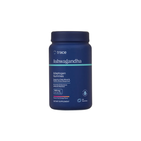 Trace Minerals Ashwagandha - Ashwagandha Gummies for Supporting A Healthy Mindset - Calming Supplement - Better Sleep - Immune System & Energy Support - Passion Fruit Orange - 60 Count (30 Servings)