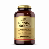 Thumbnail for Solgar L-Lysine 1000 mg - 250 Tablets - Skin & Tissue Support - Non-GMO, Vegan, Kosher, Gluten Free - 250 Servings