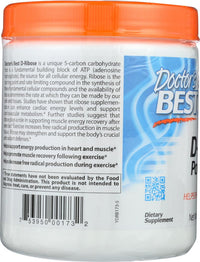 Thumbnail for Doctor's Best D-Ribose with Bioenergy Ribose, Non-GMO, Vegan, Gluten Free, Energy Enhancement, 250g, 8.8 Ounce (Pack of 1)