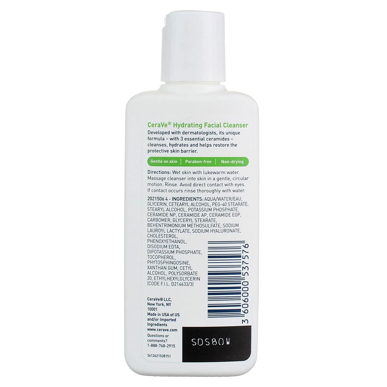 CeraVe Hydrating Cleanser 3 oz (Pack of 3)