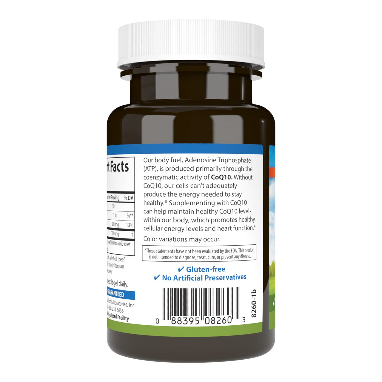 Carlson - Co-Q10, 300 mg of CoEnzyme Q10, Promotes Normal Energy Production & Heart Function, 30 soft gels