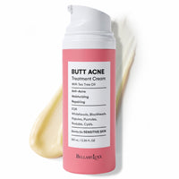Thumbnail for BellamiLuxx Butt Acne Clearing Treatment Cream: Body Acne Treatment for Folliculitis and Pimples on Buttocks, Thighs, and Body with 2% Salicylic Acid & Tea Tree Oil - Butt Cream for Smooth Skin
