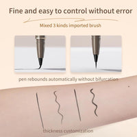 Thumbnail for Liquid Eyeliner, Ultra Fine Liquid Eyeliner Waterproof with Smooth Strong Fibres, Smudge-proof, Longwearing, Smooth Eye Liners with Ultra-Fine Tip (#01 Black Upgrade)