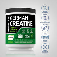 Thumbnail for Fitness Labs German Creatine Monohydrate Powder | 500 Grams | Creapure Fitness Supplement | for Men & Women | Unflavored | 100 Servings
